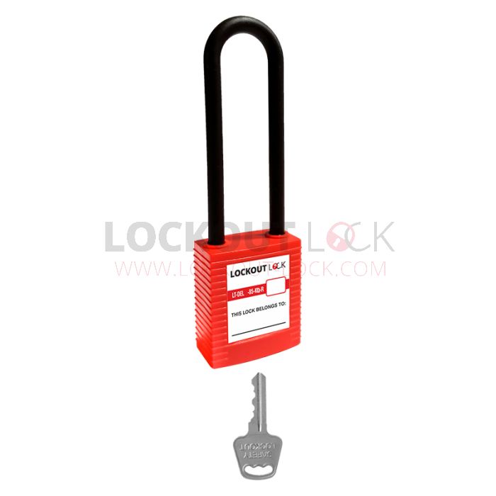 Lockout Lock Series 3 Premier De-Electric Padlock with 85mm Nylon Shackle