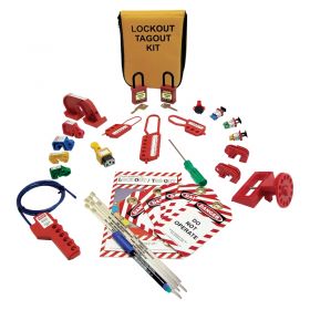 Electrical & MCB Lockout Kit w/ MCB Lockout Pouch