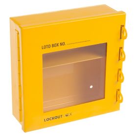 Multipurpose Lockout Station Key / Document Holder - 4 Lock Hole