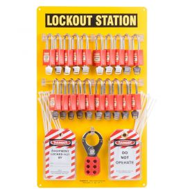 20 Lock Lockout Tagout Station